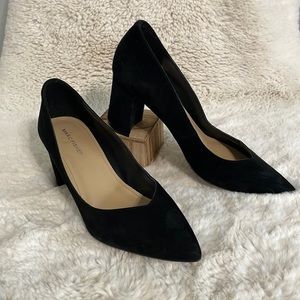 Marc Fisher Zala Block Heel Pointy Toe Pump